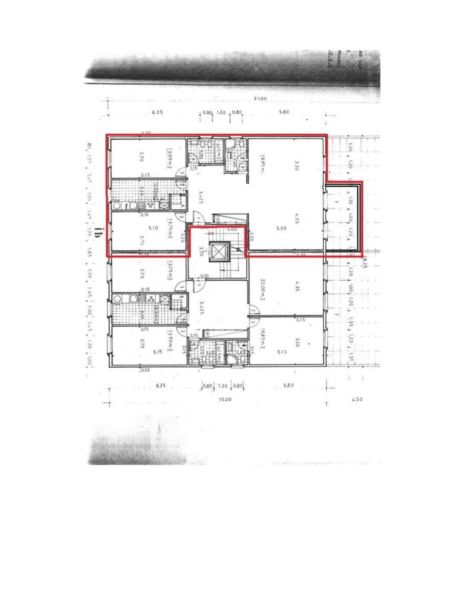 Apartamento T2 para Venda em São Vicente Planta 1
