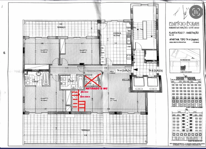Apartamento T4 para Venda em Parque das Nações Planta 1