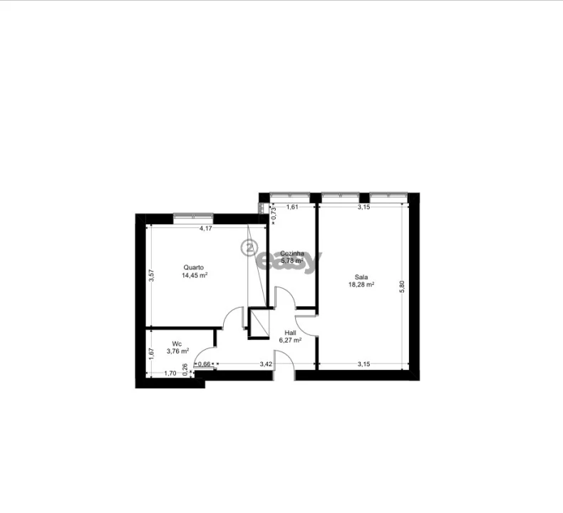 Apartamento T1 para Venda em Caminha (Matriz) e Vilarelho Foto 18