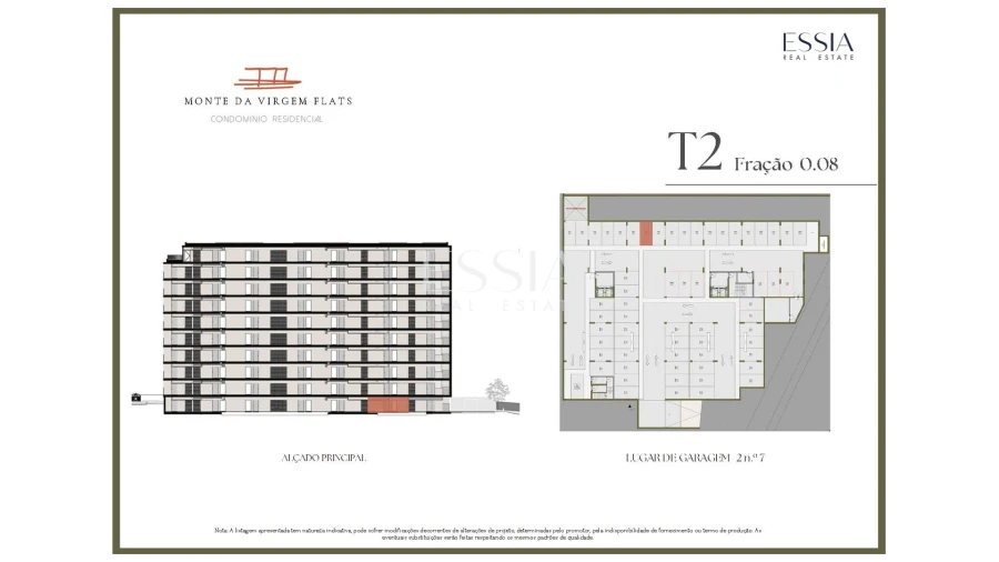 Apartamento T2 para Venda em Vilar de Andorinho Planta 2