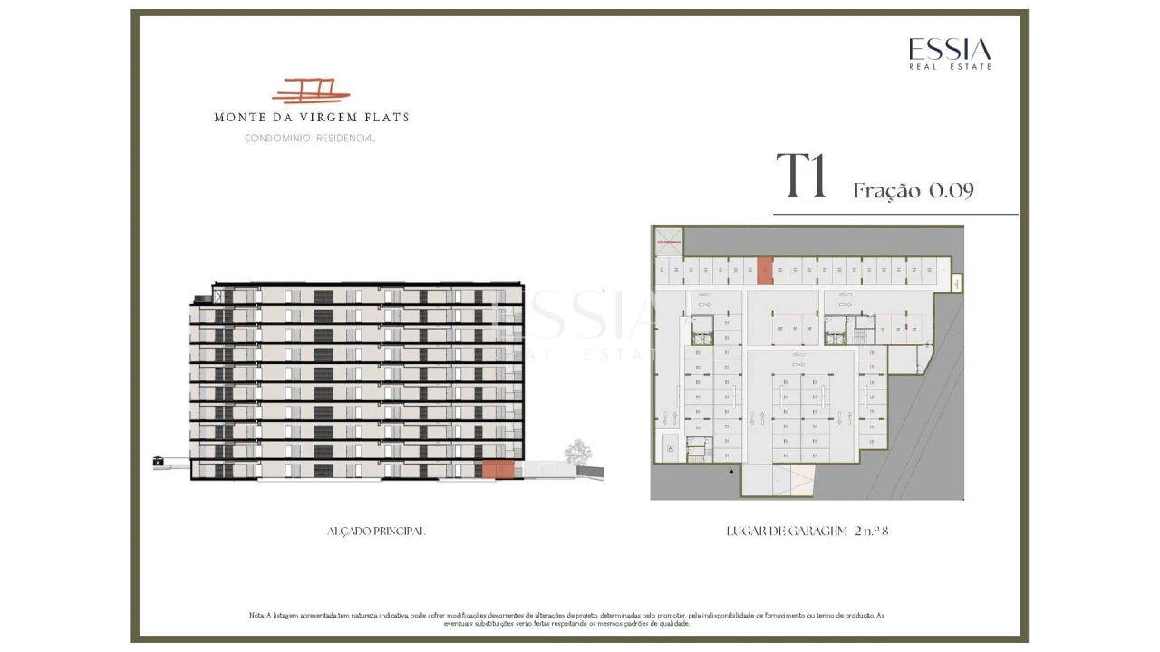 Apartamento T1 para Venda em Vilar de Andorinho Planta 2