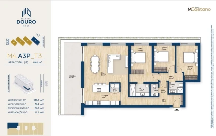 Apartamento T3 para Venda em Santa Marinha e São Pedro da Afurada