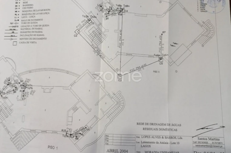 Moradia T5 para Venda em Lagos (São Sebastião e Santa Maria) Planta 4