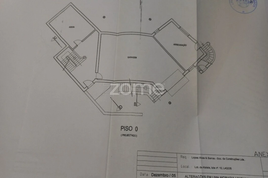 Moradia T5 para Venda em Lagos (São Sebastião e Santa Maria) Planta 2