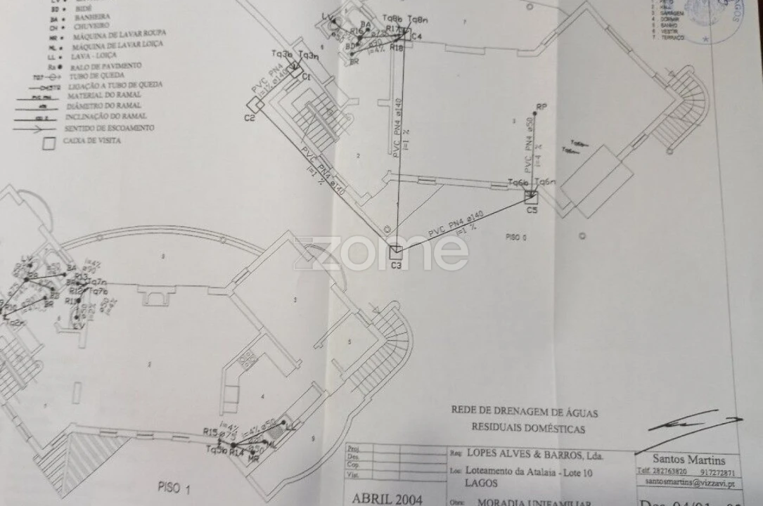 Moradia T5 para Venda em Lagos (São Sebastião e Santa Maria) Planta 4