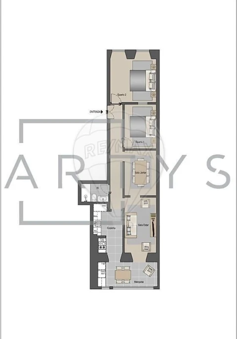 Apartamento T3 para Venda em Arroios
