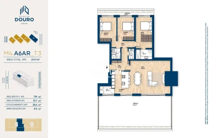 Apartamento T3 para Venda em Canidelo