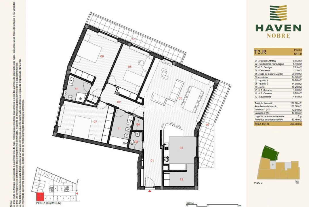 Apartamento T3 para Venda em Silvares, Pias, Nogueira e Alvarenga Foto 20
