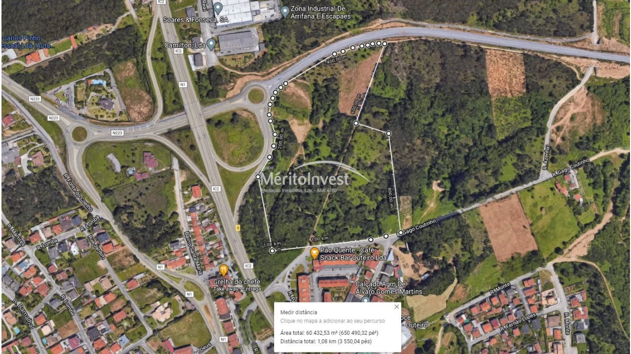 Terreno para Venda em Arrifana Foto 2