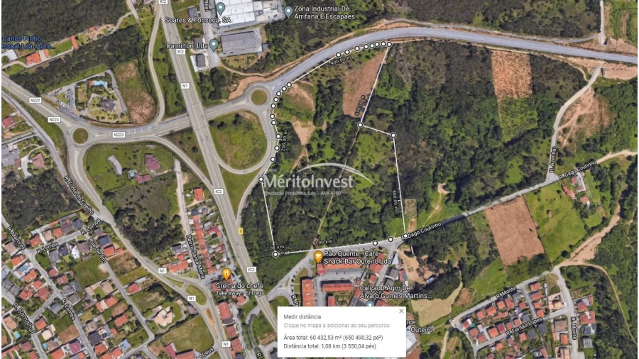 Terreno para Venda em Arrifana Foto 2