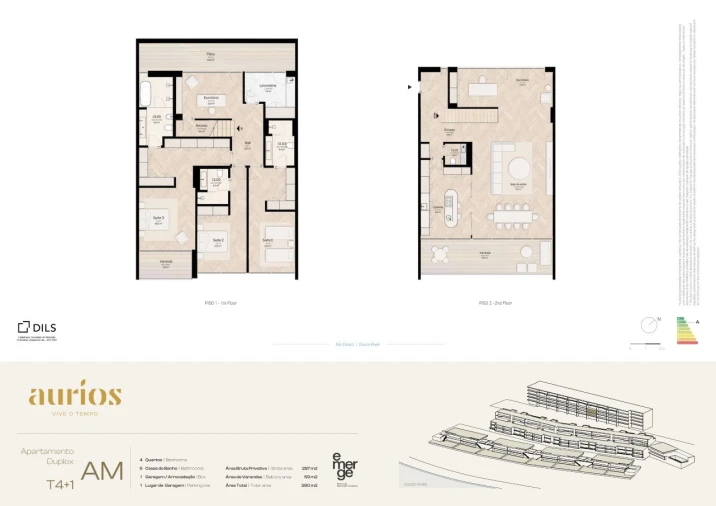 Apartamento T4 para Venda em Campanhã Planta 1