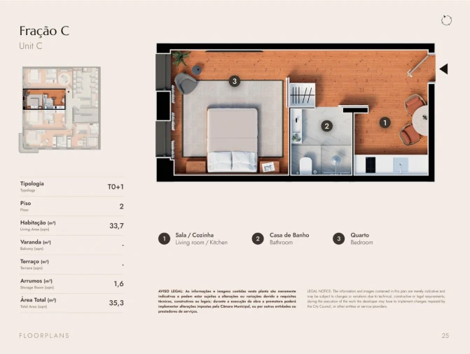 Apartamento para Venda em Matosinhos e Leça da Palmeira Planta 1