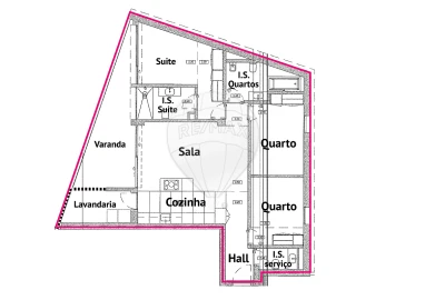 Apartamento T3 para Venda em Oliveira do Douro