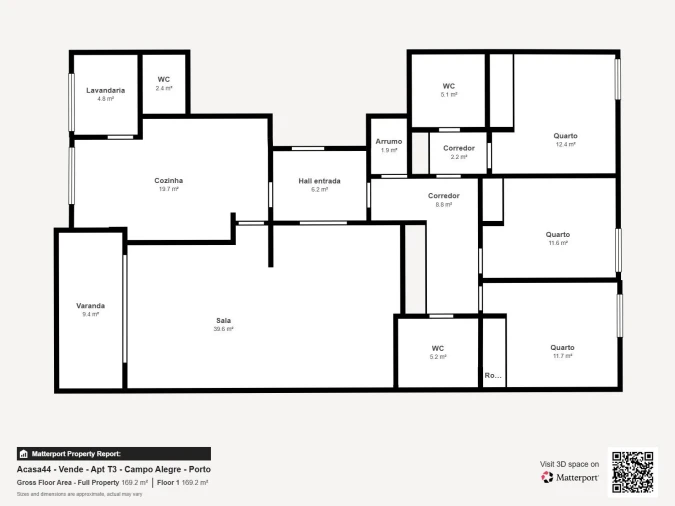 Apartamento T3 para Venda em Lordelo do Ouro e Massarelos Foto 33