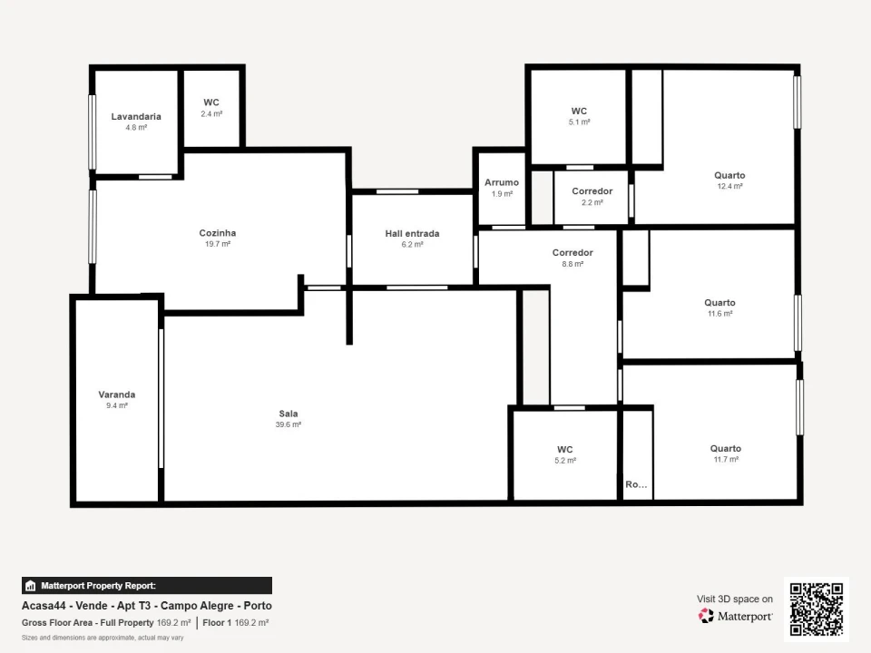 Apartamento T3 para Venda em Lordelo do Ouro e Massarelos Foto 33