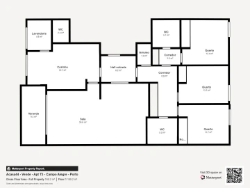 Apartamento T3 para Venda em Lordelo do Ouro e Massarelos