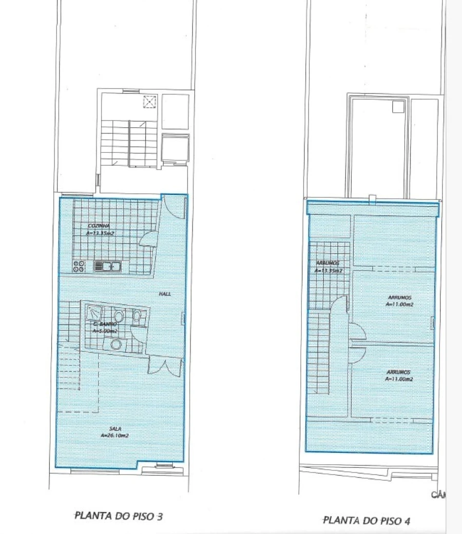 Apartamento T2 para Venda em Montijo e Afonsoeiro Planta 1