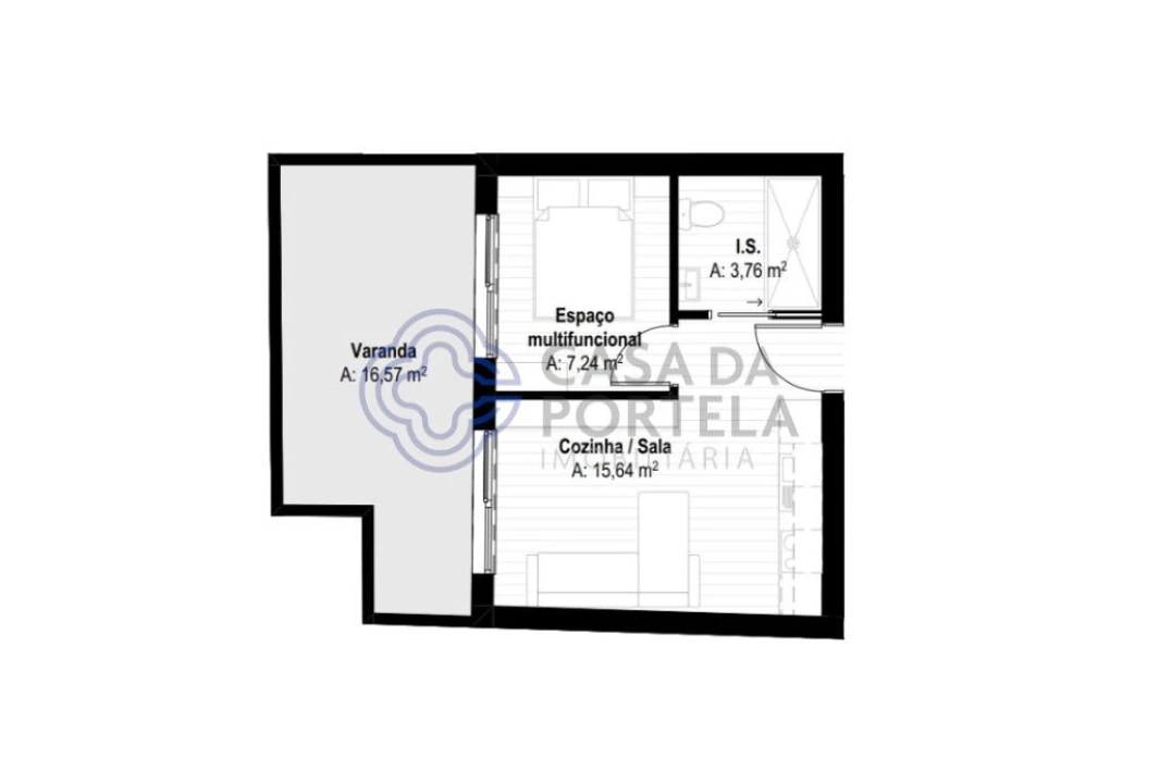 Apartamento para Venda em Mafamude e Vilar do Paraíso Foto 13