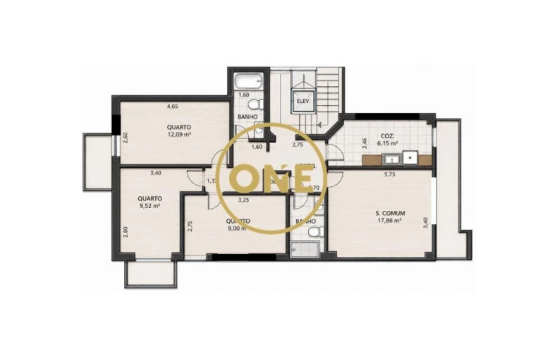 Apartamento T3 para Venda em Benfica Foto 16