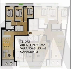 Apartamento T3 para Venda em Loures