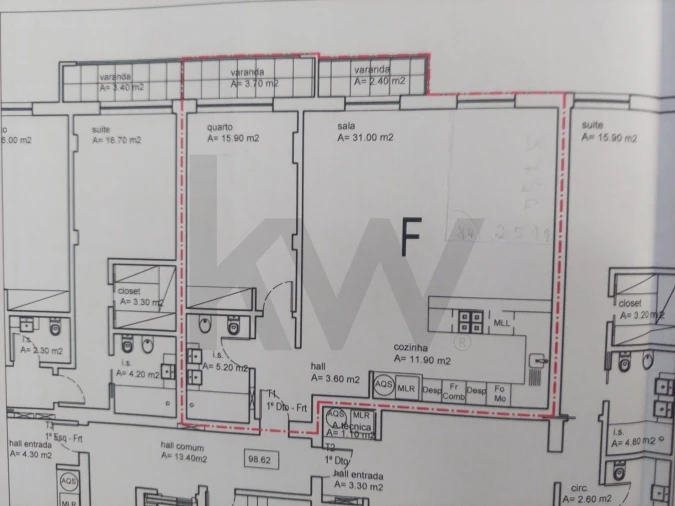 Apartamento T1 para Arrendamento em Ericeira Foto 11