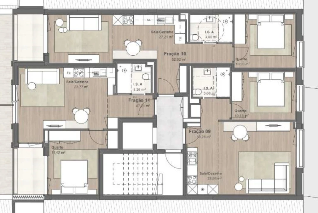 Apartamento T1 para Venda em Bonfim Foto 4