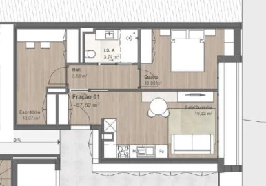 Apartamento T1 para Venda em Bonfim