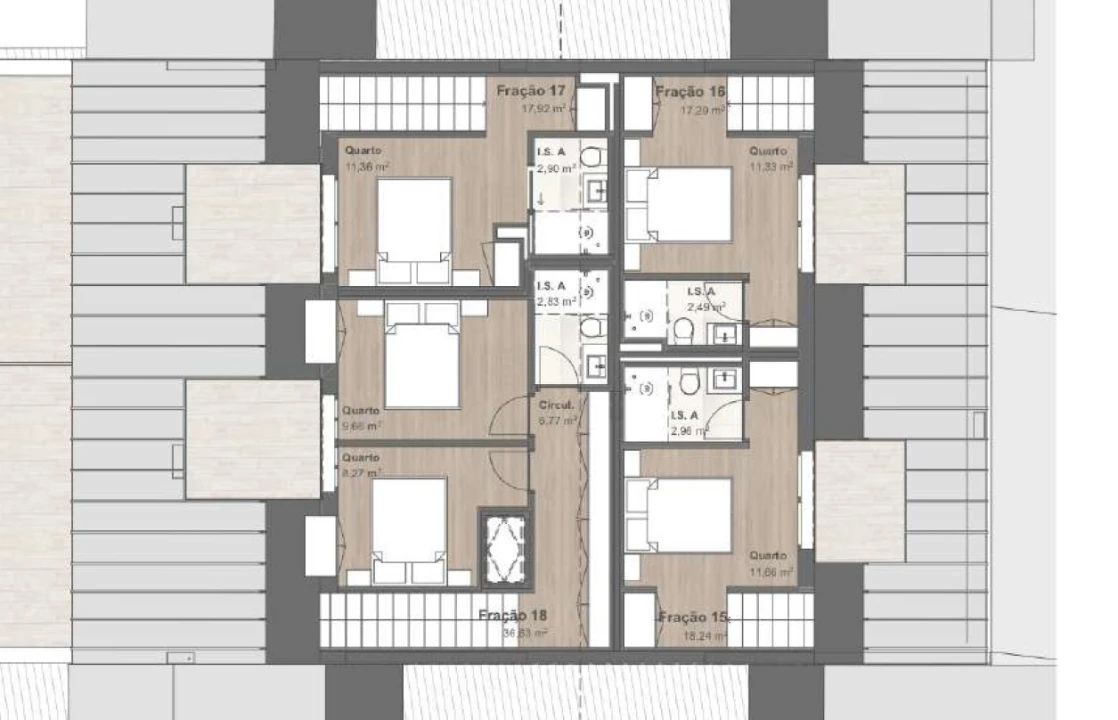 Apartamento T1 para Venda em Bonfim Foto 5