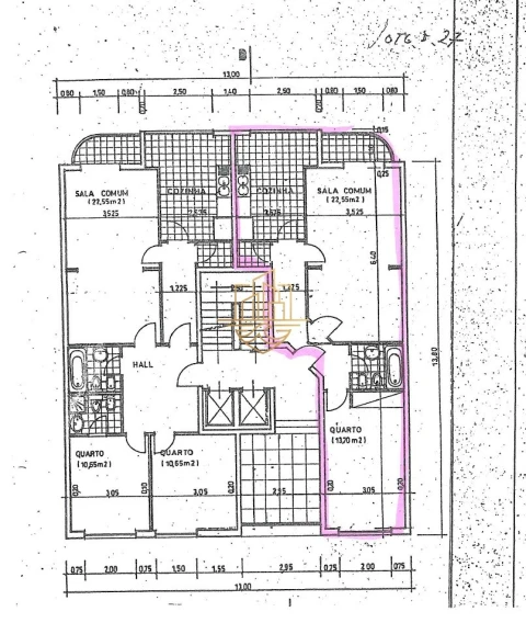 Apartamento T3 para Venda em Paranhos