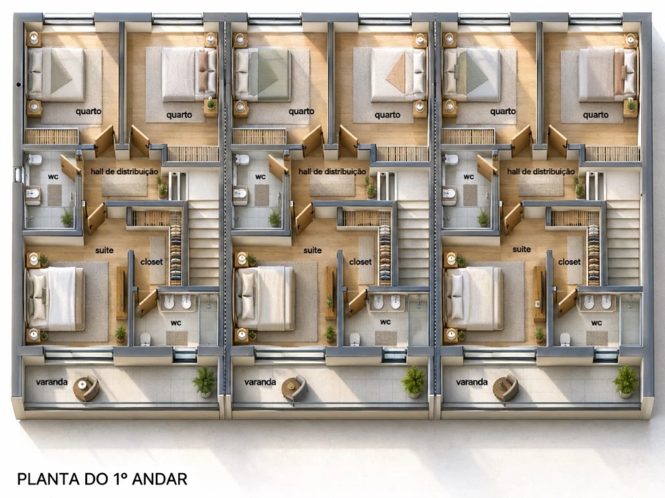 Moradia T3 para Venda em Cristelos, Boim e Ordem Planta 2