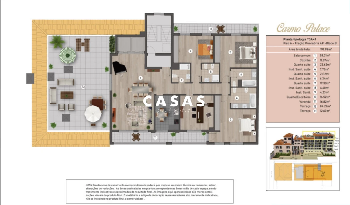 Apartamento T3 para Venda em Funchal (Se) Foto 20