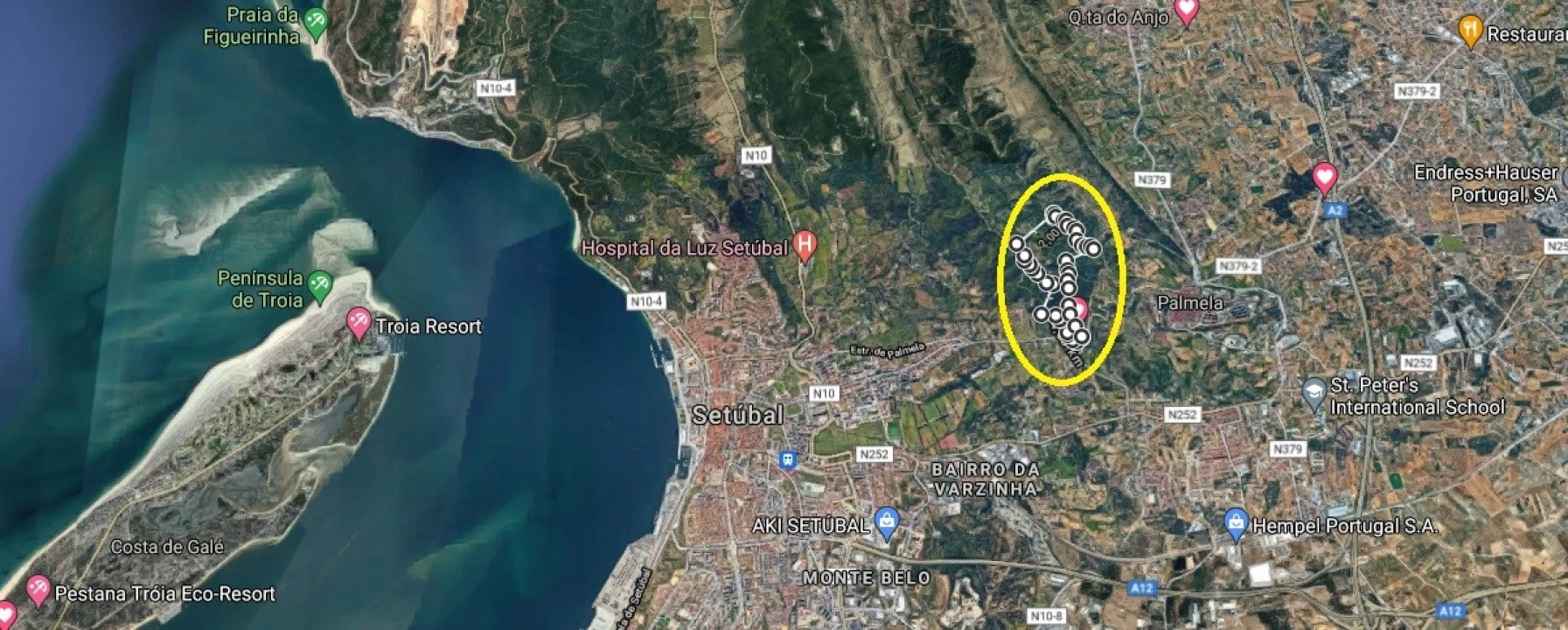 Quinta T4 para Venda em Palmela Planta 4