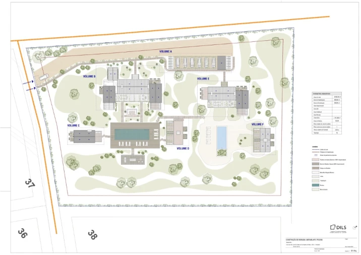 Moradia T9 para Venda em Comporta Planta 1