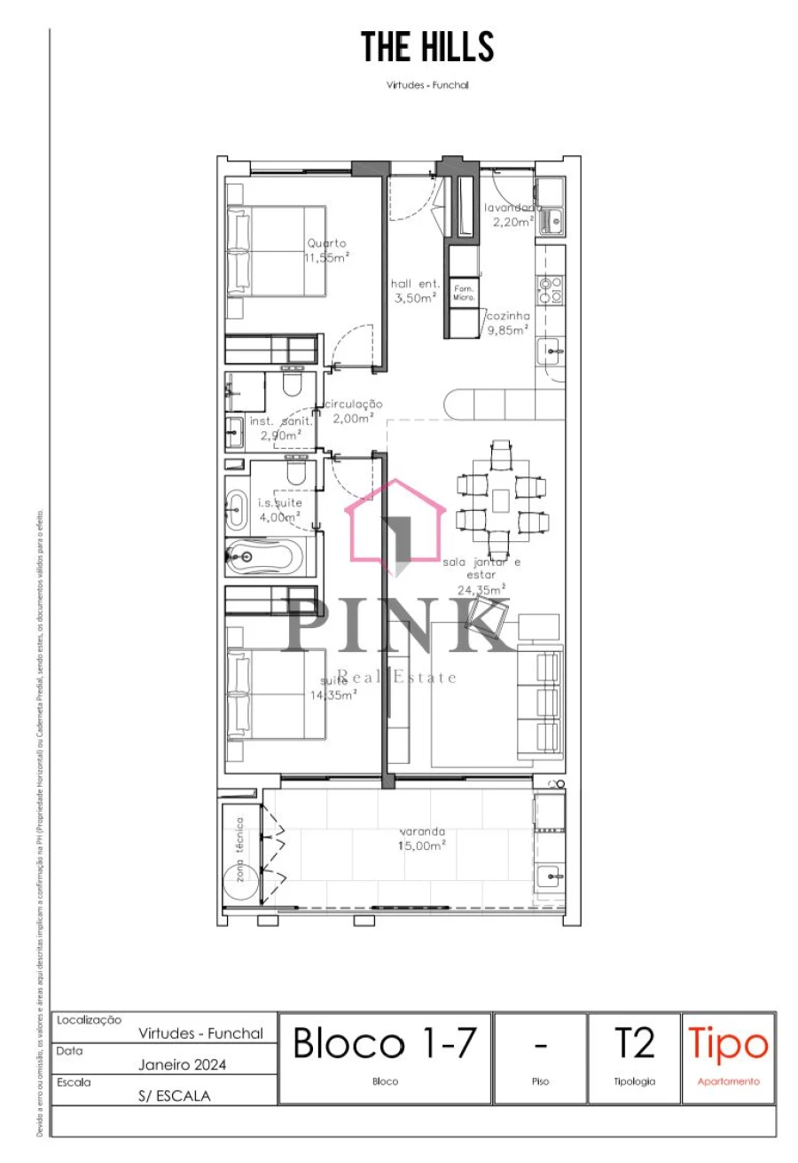 Apartamento T2 para Venda em São Martinho Foto 18