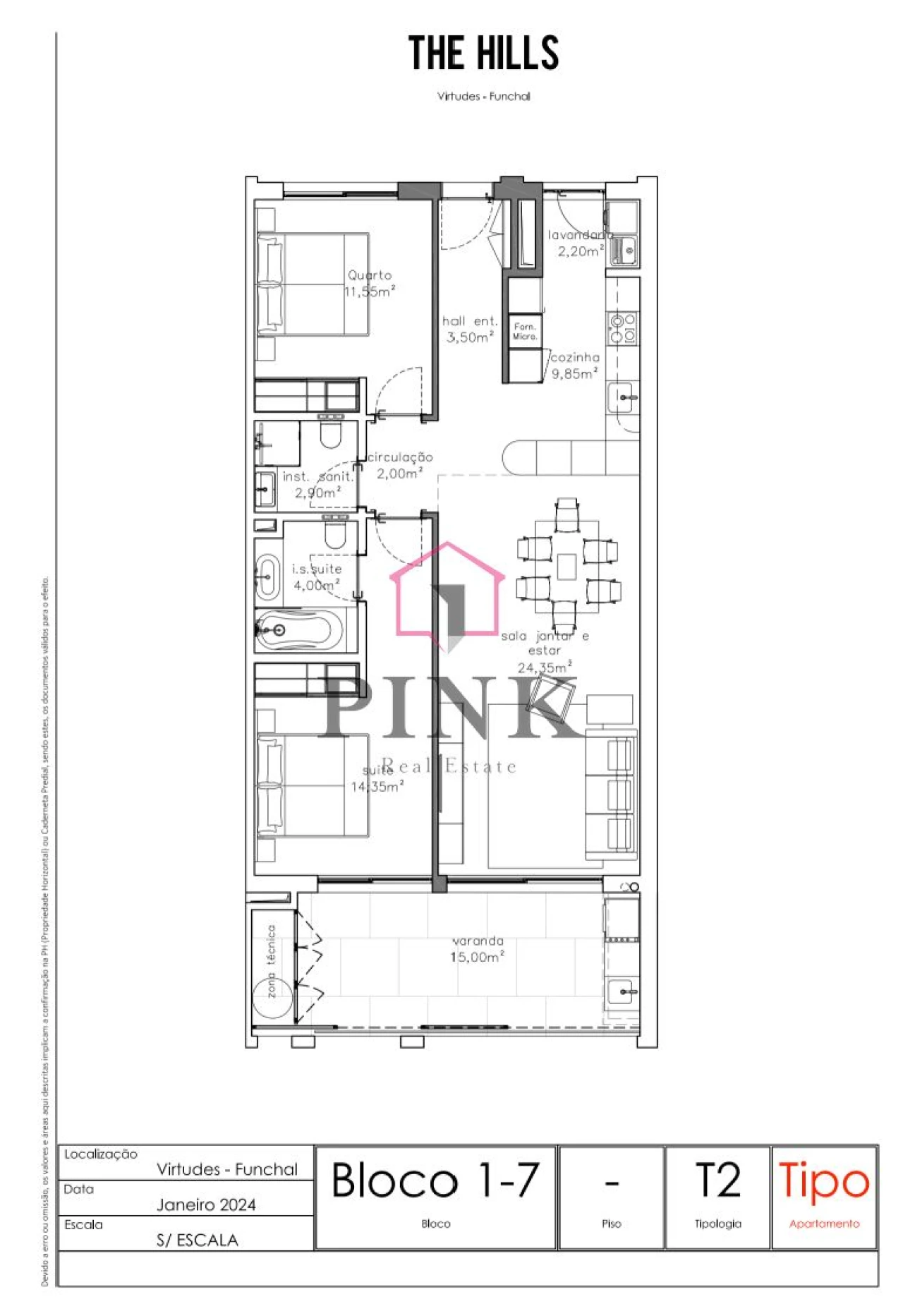 Apartamento T2 para Venda em São Martinho Foto 18