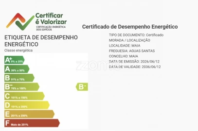 Apartamento T4 para Venda em Aguas Santas