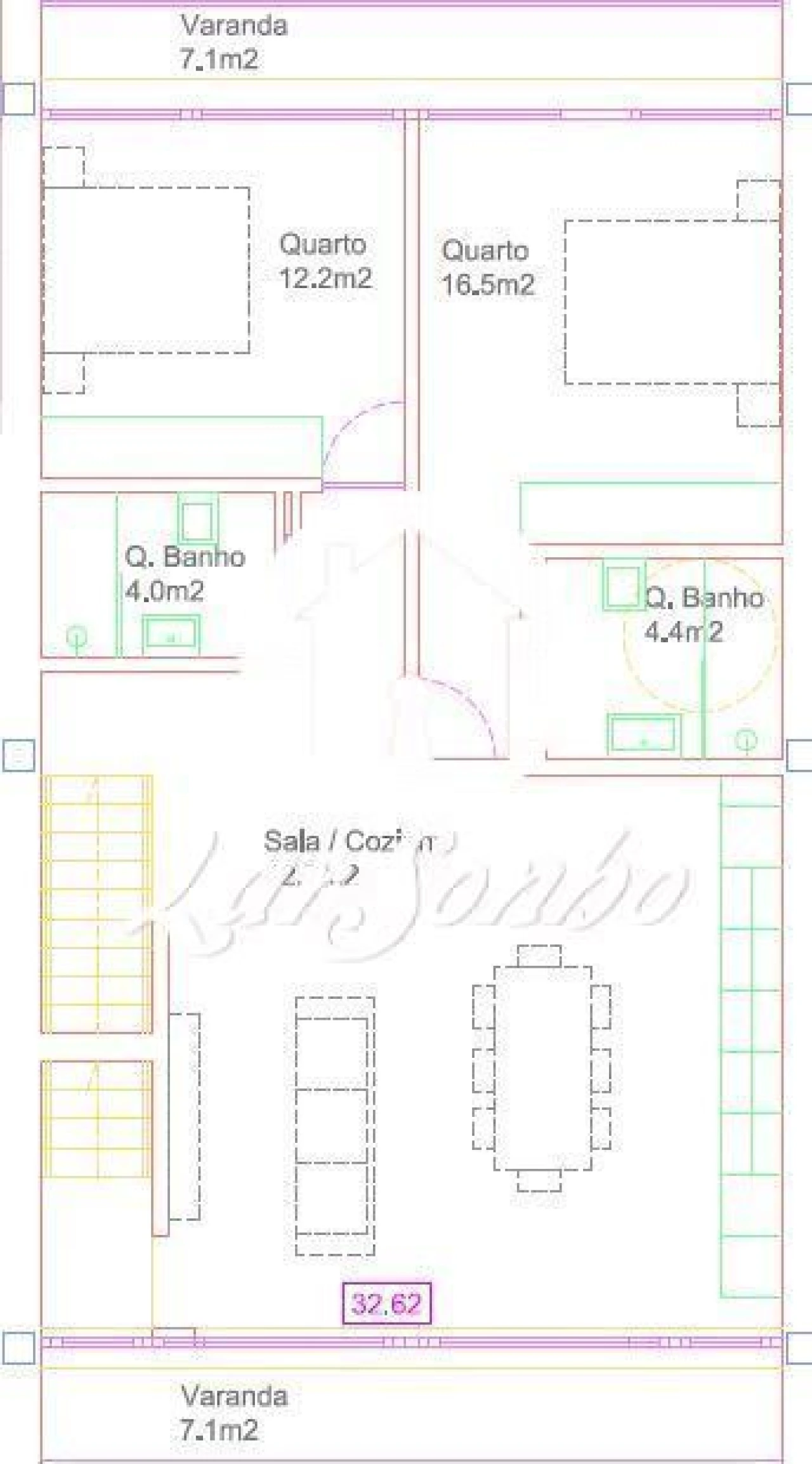 Apartamento T4 para Venda em Arcozelo Foto 21