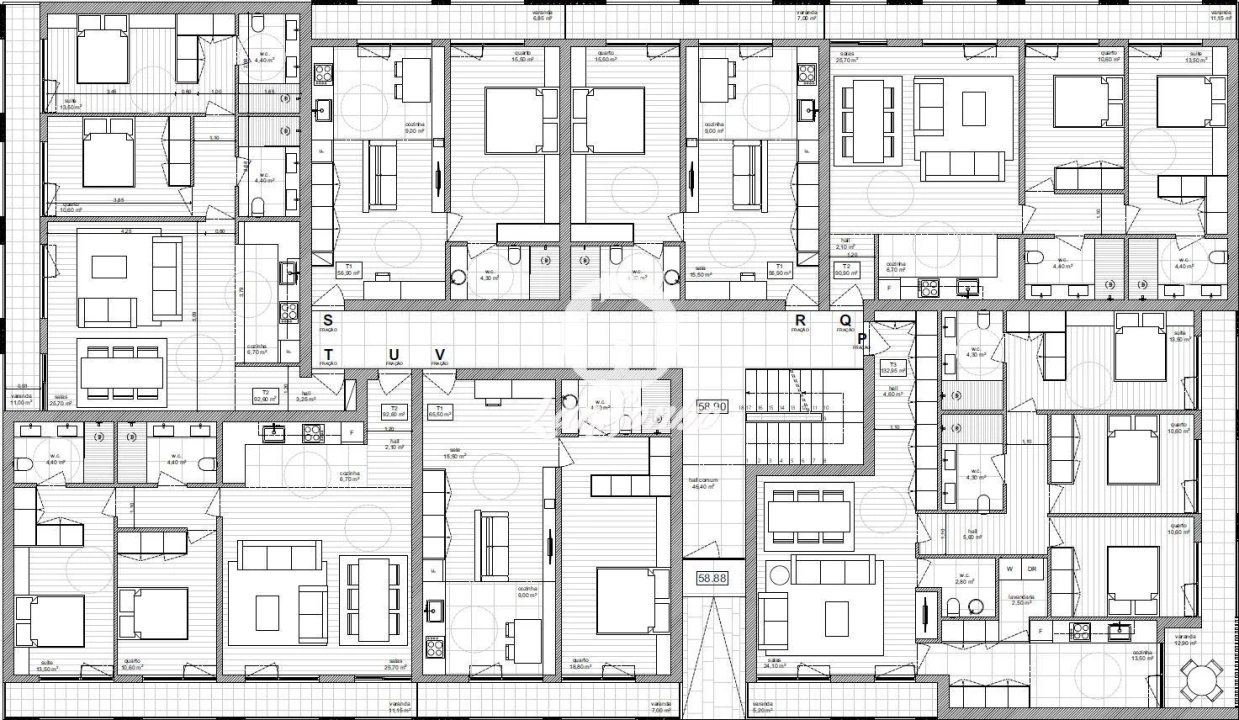 Apartamento T3 para Venda em Galegos (Santa Maria) Foto 8