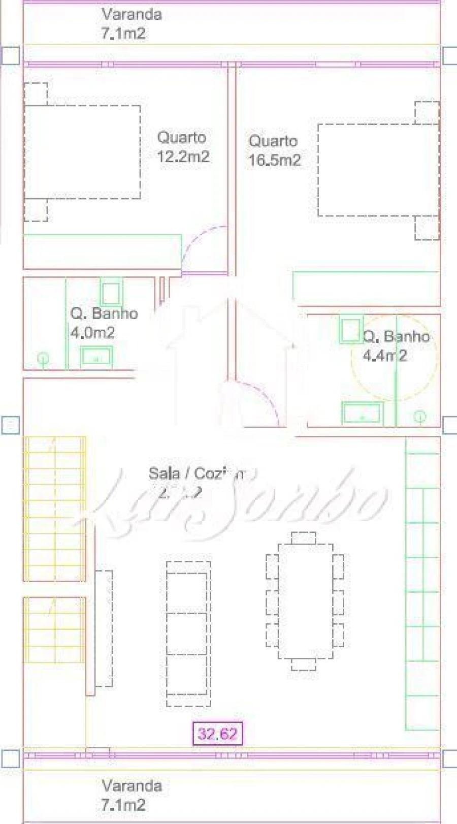 Apartamento T4 para Venda em Arcozelo Foto 21