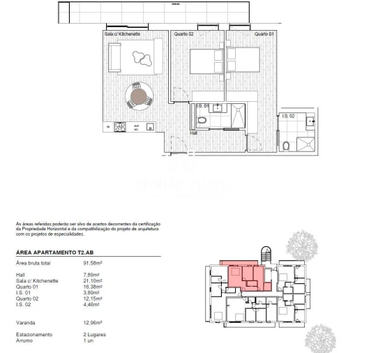 Apartamento T2 para Venda em Gondomar (São Cosme), Valbom e Jovim Foto 11