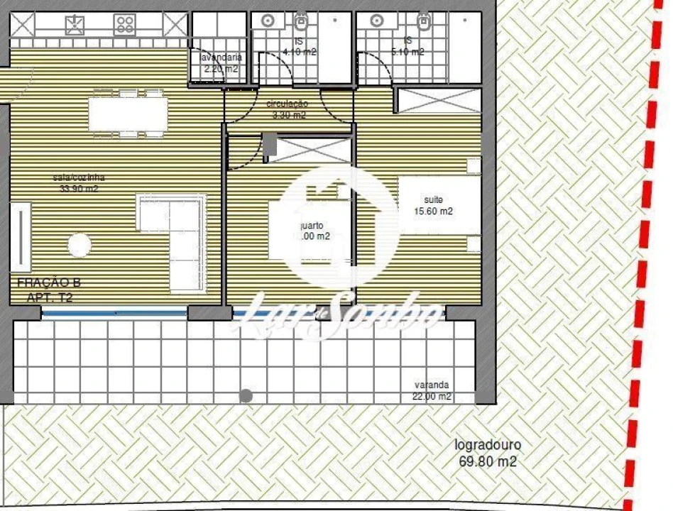 Apartamento T2 para Venda em Tamel (Santa Leocádia) e Vilar do Monte Foto 7