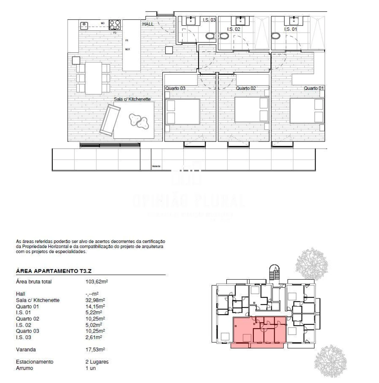 Apartamento T3 para Venda em Gondomar (São Cosme), Valbom e Jovim Foto 11
