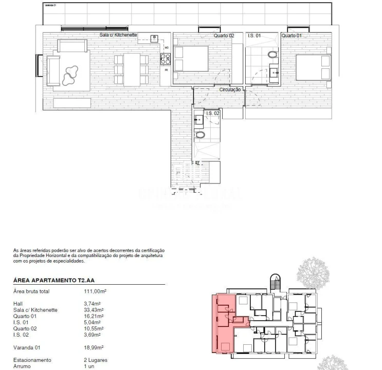 Apartamento T2 para Venda em Gondomar (São Cosme), Valbom e Jovim Foto 11