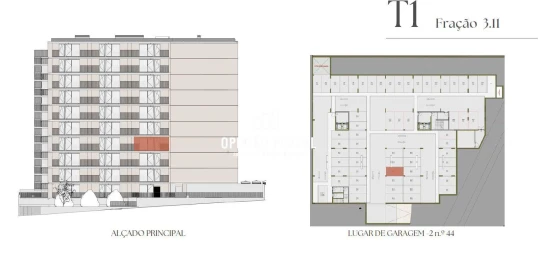 Apartamento T1 para Venda em Vilar de Andorinho