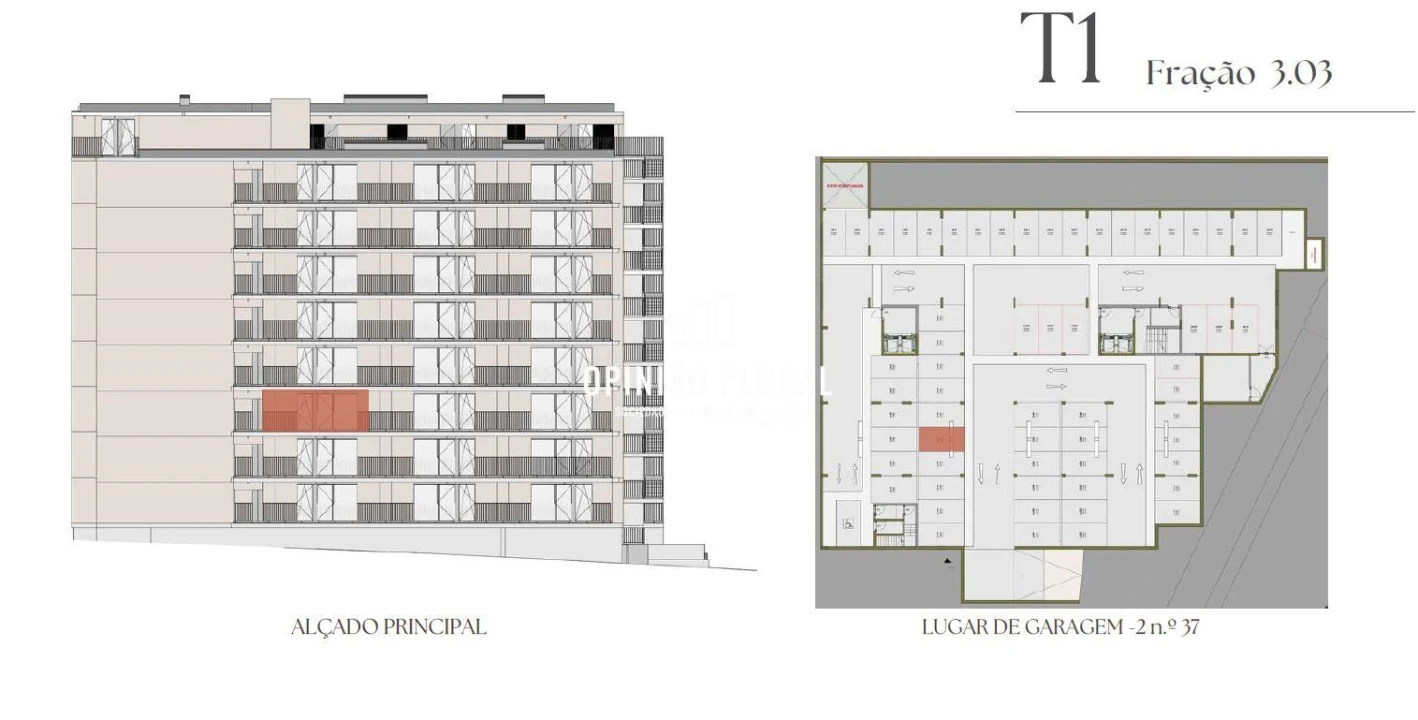 Apartamento T1 para Venda em Vilar de Andorinho Foto 9