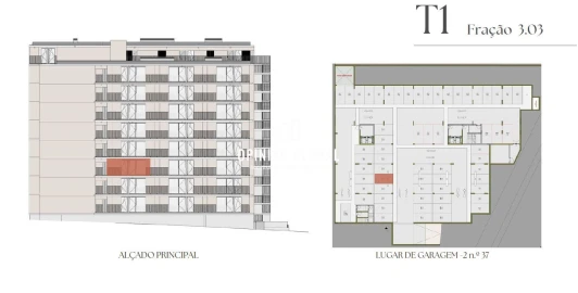 Apartamento T1 para Venda em Vilar de Andorinho