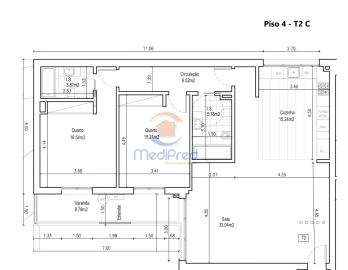 Apartamento T2 para Venda em Ramada e Caneças