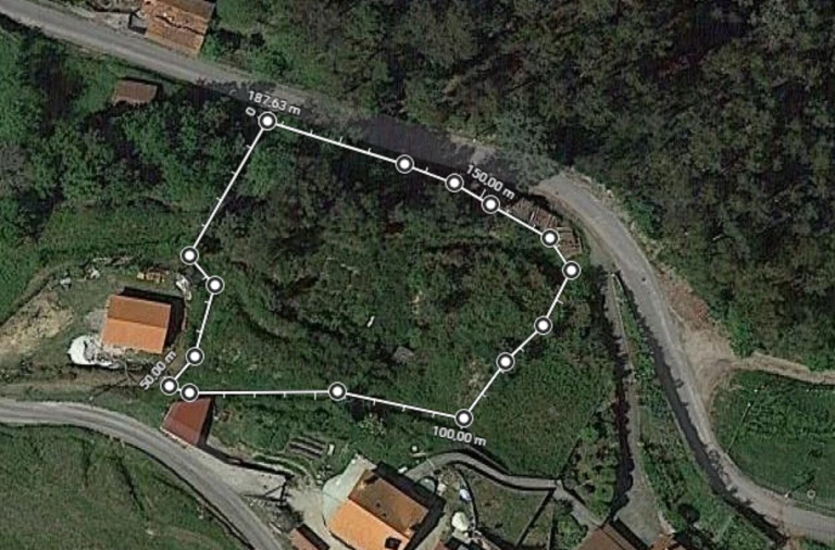 Terreno para Venda em Paredes de Coura e Resende Planta 1