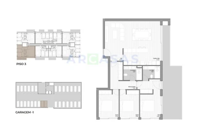 Apartamento T3 para Venda em Valongo