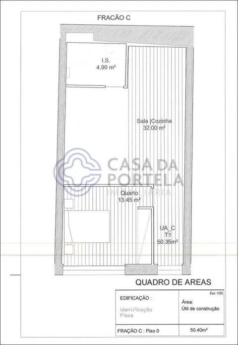 Apartamento T1 para Venda em Oliveira do Douro